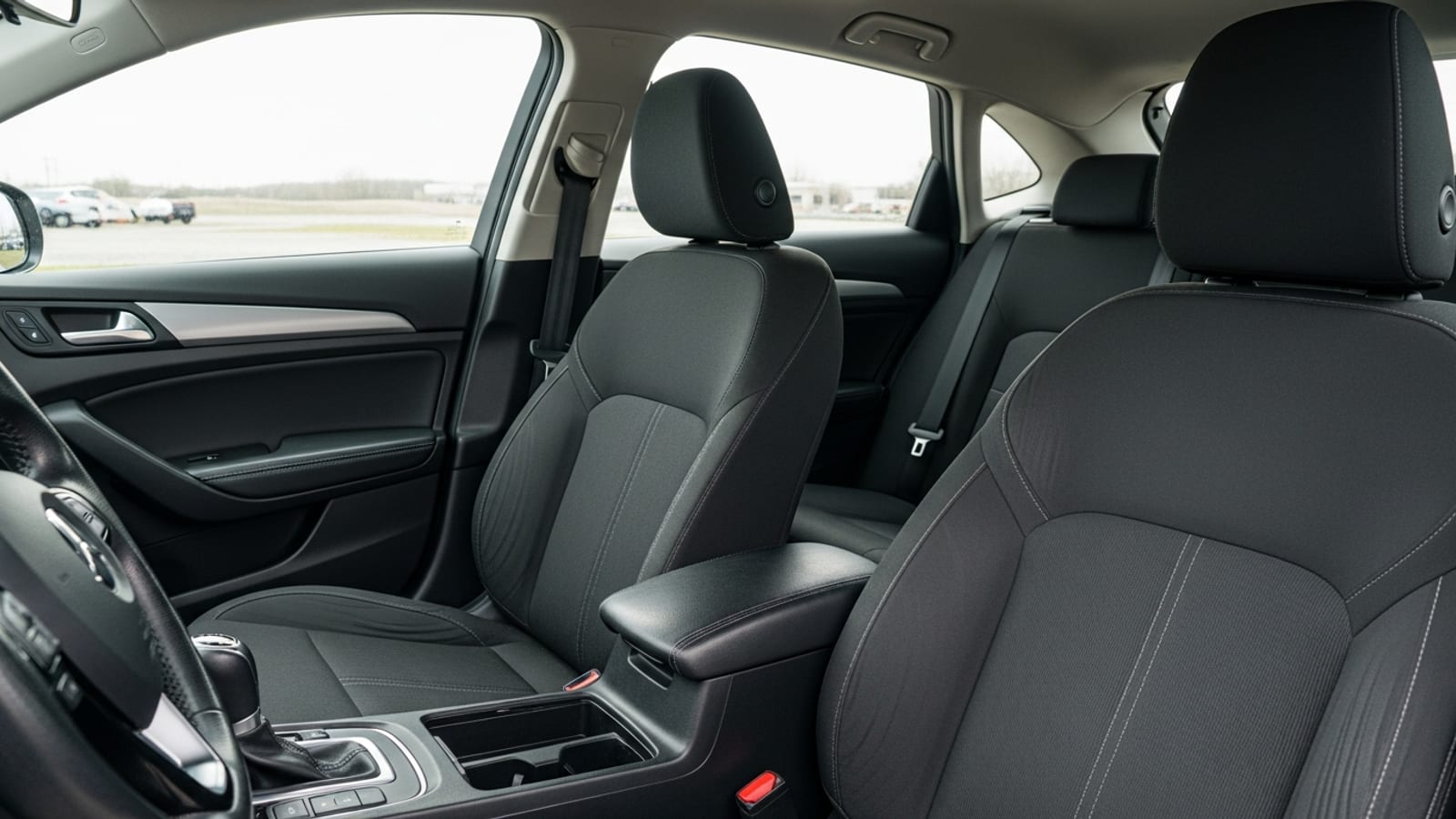 The same interior spotless after a full valet